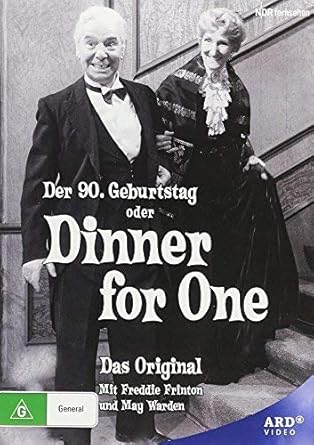 Amazon Com Dinner For One Freddie Frinton May Warden Heinz Piper Heinz Dunkhase Dinner For One 1963 Der 90 Geburtstag Oder Dinner For One Dinner For 1