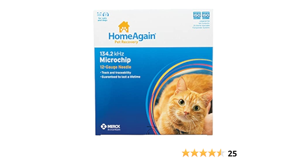 Amazon.com : HomeAgain 134 kHz 15-Digit Universal WorldChip 