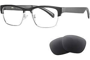 FECOUL Smart bluetooth Glasses music glasses For women anti-blue light sunglasses for man with built-in microphone