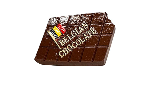 zamonji Chocolate Belga, Souvenir de Bélgica Resina 3D Fuerte ...