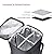Kato 6 Bottle Wine Carrier - Insulated Wine Carrying Case Cooler Tote Bag Travel or Picnic, Perfect Wine Lover Gift, Black