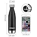 URPOWER Stainless Steel Water Bottle Vacuum Insulated Water Bottle Double Wall BPA Free Leak Proof Water Bottle Perfect Vacuum Water Bottle for Outdoor Sports Hiking Cycling Camping Picnics -17oz