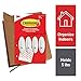 Command Large Wire Hooks, 4 Hooks, 8 Command Strips, Holds up to 5 lb, Damage Free Hanging Wall Hooks with Adhesive Strips, No Tools for Hanging Decorations in Living Spaces
