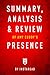 Summary of Presence: by Amy Cuddy | Includes Analysis