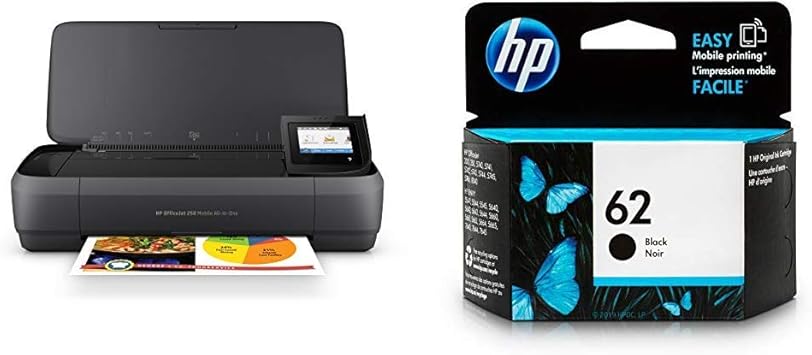 hp 62 black ink cartridge c2p04an