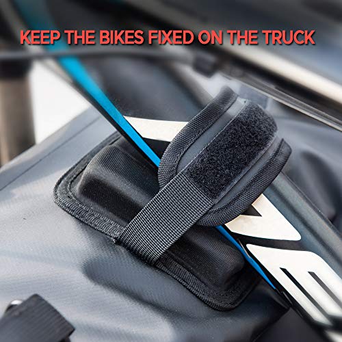 MNJ Motor Tailgate Pad with Bike Fixing Straps for Mountain Bikes and