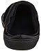 On Your Feet Women's Micro Terry PillowStep Satin Cuff Clog Black Large 8.5-9