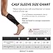 CopperJoint Compression Calf Sleeve - Copper-Infused High-Performance Design, Promotes Proper Blood Flow, Offers Superior Compression and Support for All Lifestyles - Pair