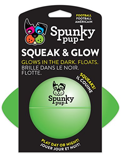American Dog Toys Squeak and Glow Football