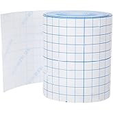 Hypafix Tape, Breathable Tape Non Woven Adhesive Wound Dressing Medicals Fixation Bandage for Wound Care (10cm*10m)