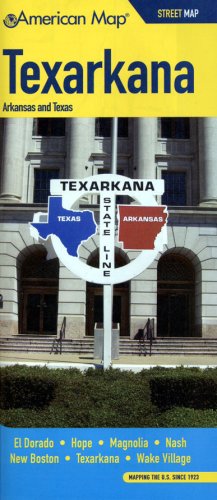 Texarkana TX & AR Pocket Map