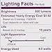 Philips 459024 LED Non-Dimmable A19 Frosted Light Bulb: 800-Lumen, 2700-Kelvin, 8.5-Watt (60-Watt Equivalent), E26 Base, Soft White, 8-Pack