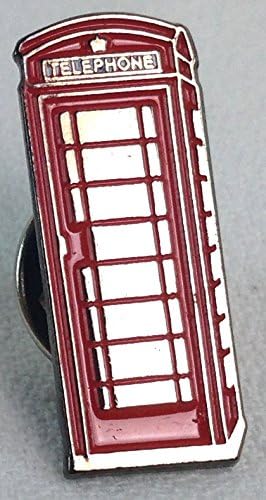 British Phone Booth (Not the Doctor Who TARDIS) - UK Imported Enamel Pin