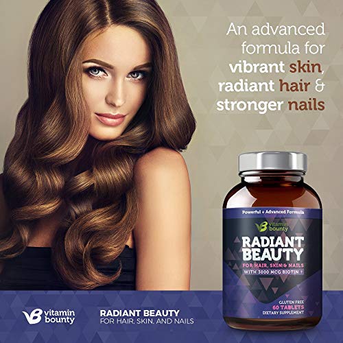 Radiant Beauty Hair Vitamins - Hair Regrowth & Stronger Hair, Healthy Skin and Stronger Nails - Vita - //medicalbooks.filipinodoctors.org