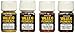 Vallejo Rust and Oil Color Set, 30ml, 4-Pack