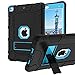 iPad 6th Generation Cases, iPad 2018 Case, iPad 9.7 Inch Case,Hybrid Shockproof Rugged Drop Protection Cover Built with Kickstand iPad 9.7 inch A1893/A1954/A1822,/A1823 (Blue) primary