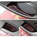 2018 2019 KONA Car Cushion Non-Slip Gate Slot Pad Cup Mat Car Interior Door Slot Pad Automotive Decoration 16pcs/Set (Blue)