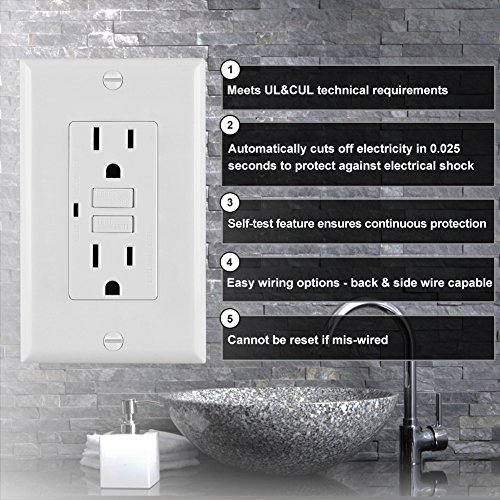 Top 10 Best Electrical Outlets Gfci Best of 2018 Reviews No Place Called Home