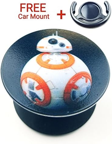 Waterproof Pop Out Phone Holder Stand Advaced Grip Socket Star War Characters by TXi (BB-8)