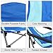 PORTAL Low Beach Camp Chair Folding Heavy Duty Compact Picnic Concert Festival Chair with Carry Bagthumb 3