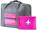 Dream Hunter Travel Bag Dh Waterproof Foldable 32 L Capacity Clothes Portable Luggage, Rose Red