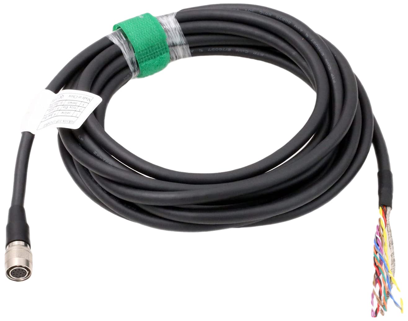 HangTon Hirose 12 Pin Female HR10A-10P-12S to Open End Flying Cable Bare Wire for Allied AVT GigE, Sony DXC, Panasonic, Hitachi, JAI, Basler, Dalsa, Teli, Toshiba Camera (3)