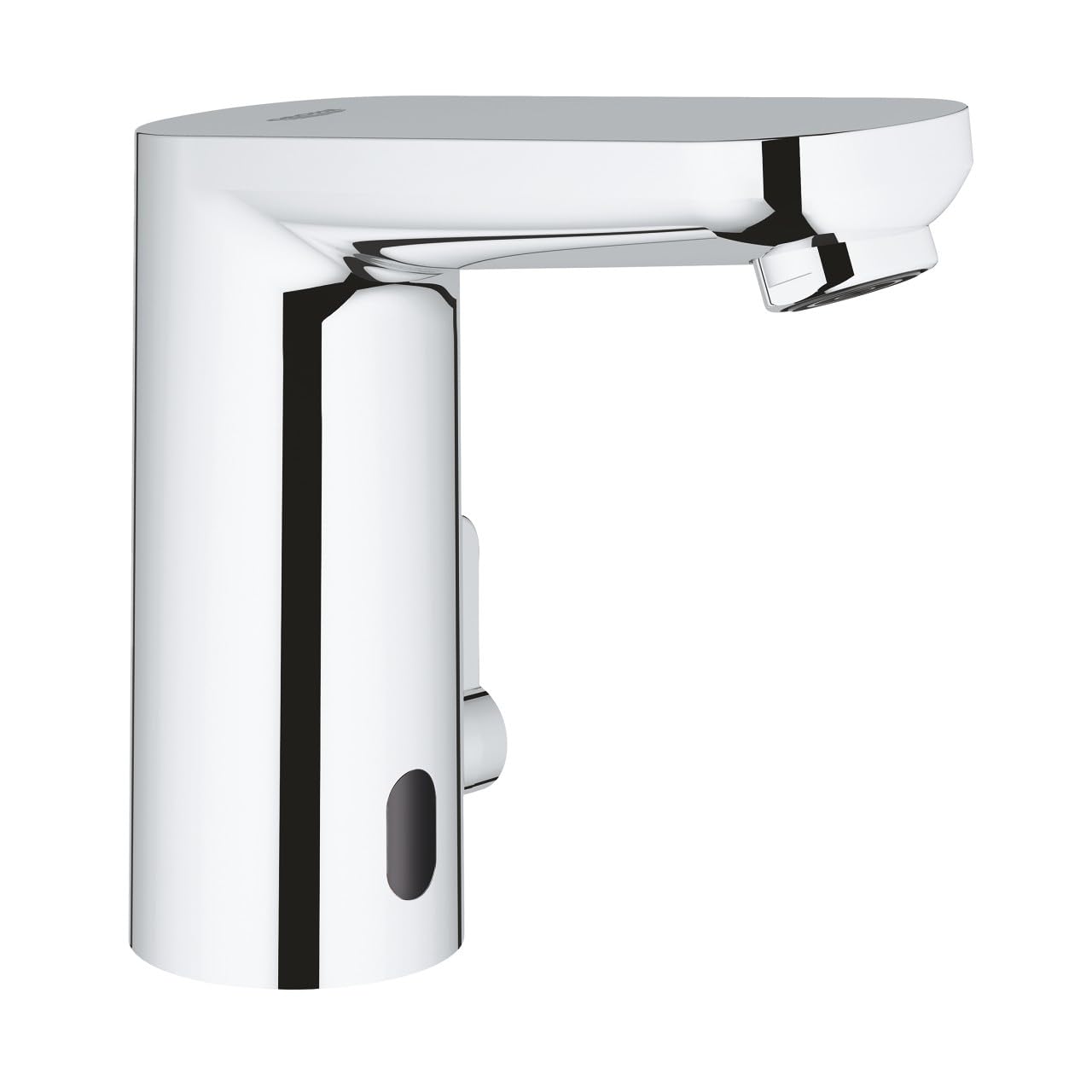 GROHE Eurosmart CE - Touchless Basin Mixer Tap with Infrared Sensor (Water Saving Technology, Battery Powered, 7 Pre-Set Programs, Tails 3/8 Inch), Size 132 mm, Chrome, 36327001