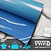 VViViD Sky Blue Heavy-Duty Iron-on Heat Transfer Vinyl Film (12