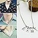 Thelivingstar BTS Members Name Date Cuboid Bar Pendant Necklace Fashion Jewelry Silver Titanium Chain Necklaces & Pendants for Fans,Gift Box (Army)