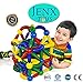 Jenx Toys Jumbo 60 PCS Magnetic Rods and Balls Building Blocks | Award Winning Top Toys | Construction Stacking Building Set