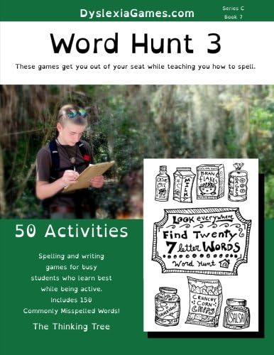 Word Hunt 3 - Dyslexia Games Therapy: Volume 7 (Series C) Paperback – 6 May 2015