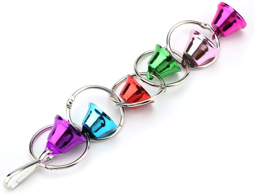 Smandy Pet Bird Parrot Cage Toy, Hanging Bells Suitable for Parrots and Birds, Default - Image 4