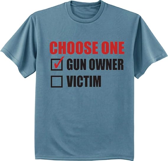 Men's Graphic Tee 2nd Amendment Gun Owner Concealed Carry Tshirt Clothing