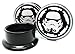 Star Wars Storm Trooper Badge Screw-on Ear Plugs - Acrylic - NewPair 8 Sizes
