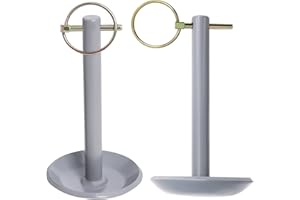 HAQQI 𝙐𝙥𝙜𝙧𝙖𝙙𝙚𝙙 5/8" Snow Plow Shoe Skid Snowplow Replacement Compatible with Moose ATV UTV Snow Plows with 5/8" Shaft(2)