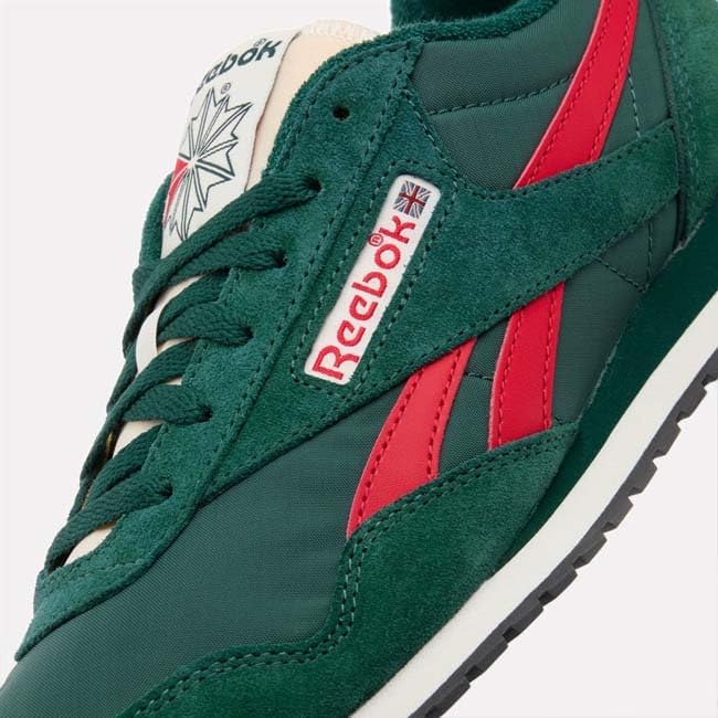 Classic AZ, Baskets Unisexe-Adulte, Forest Green Forest Green Vector Rouge, 34.5 EU