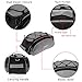 Lixada Bicycle Rack Bag 13L Waterproof Cycling Bike Rear Seat Cargo Bag MTB Road Bike Rack Carrier Trunk Bag Pannier Handbag