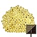 LightsEtc 72 Feet 200 LED Warm White Solar String Lights LED Fairy Lights for Home Party Decoration