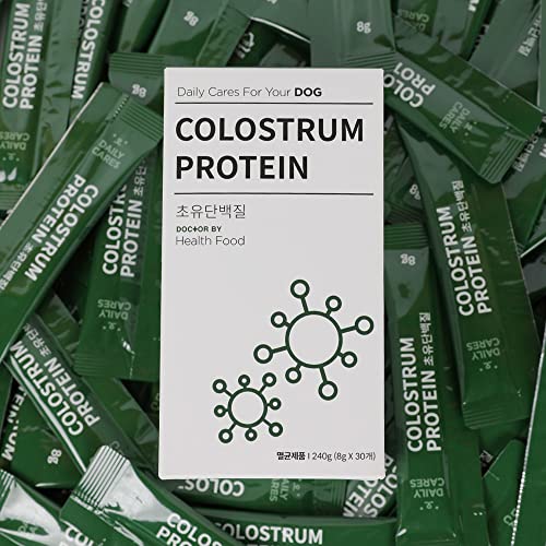 DOCTOR BY Colostrum Protein for Dogs and Puppy Muscular Strength and Immune System Support