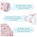 Nasjac Baby Bandana Drool Bibs, 8 Unisex Organic Cotton Absorbent Drooling Bibs