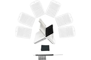 AIERTING Waxguards 3.0 NanoCare 10993649 Filters for Signia/Siemens/Rexton and Connexx Hearing Aids - Cleaning Brush Tools with Carry Case- 6packs