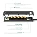 Power Strip RAVPower 6-Outlet Office Home Surge Protector with 2 iSmart USB Ports, ETL Listed Power Plug 880 Joule with 5 ft Long Power Cord and Bottom Wall Mounting Ports (Black)