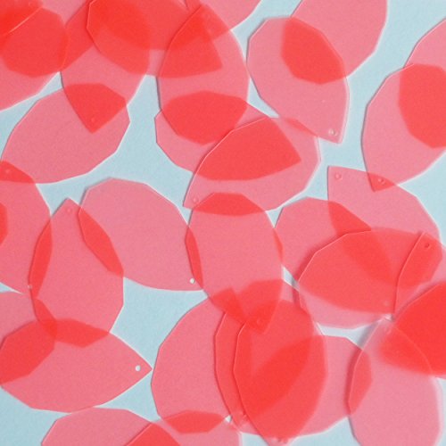 Facet Gem Teardrop Sequin 1.25