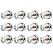 Netany x228 12 LB Heavy Duty Magnetic Hooks - Strong Powerful Neodymium Indoor/Outdoor Magnet Hooks (12 Pack) - Kitchen Bathroom Bedroom Garage lockers Office