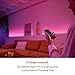 AEGOOL LED Strip lights, WIFI Wireless Smart Phone Remote Music Controlled Rope Lighting Kit, 16.4ft DC12V 300LEDs 5050 RGB Dimmable Waterproof Color Changing Lighting via Alexa IFTTT Google Home IOS