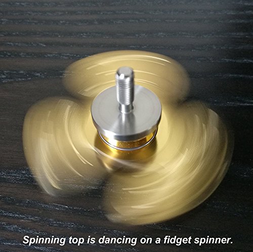 6 Precision+Stainless+Steel+Spinning+Top