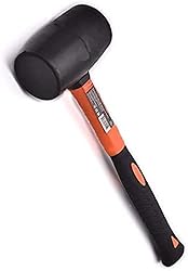 Edward Tools Rubber Mallet Hammer 16 oz - Durable