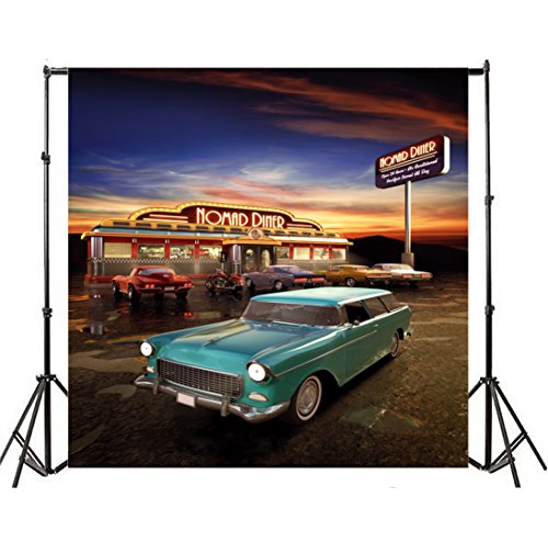 Yeele 6x6ft Retro Nostalgia 50s 60s Party Backdrop For Photography