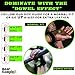 Bear KompleX - Cross Training Grips, Pull Up Hand Protection for Men and Women, Gymnastics and Weightlifting Carbon Fiber Wrist Wraps, Premium Workout Equipment for Gymnastic Bars & Training - 3 Hole