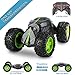 U-miss RC Car Double Sided Stunt Off-Road Racing Car, 2.4GHz Remote Control Transform Monster Crawler Tank Vehicle, 4WD High Speed Racing Rechargeable Buggy Hobby Car
